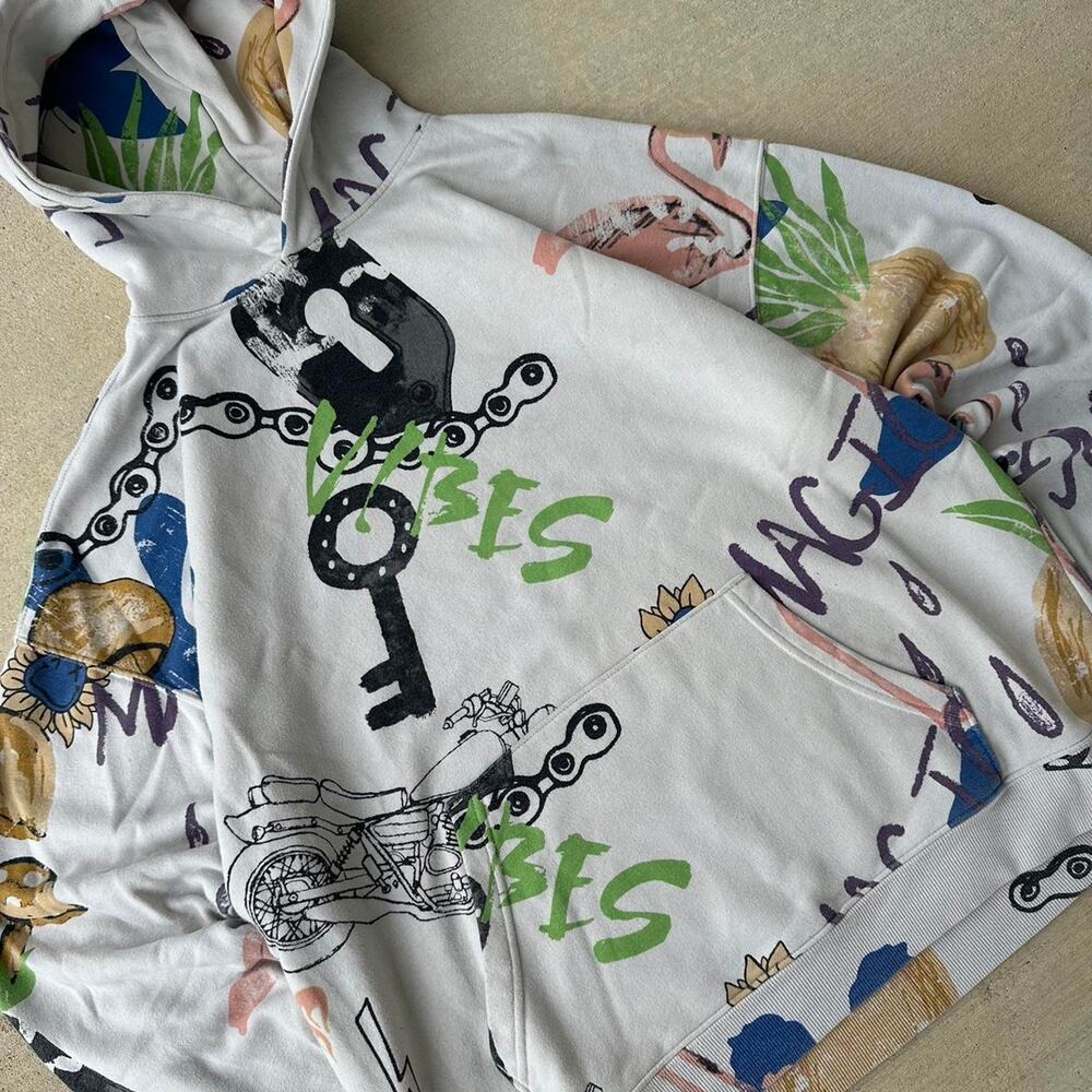 Y2K No Boundaries Alternative Skateboarding Hoodie